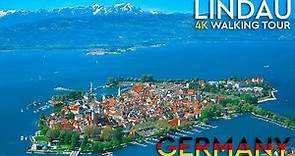 Lindau, Germany - 4K Walking Tour - With Surrounding Sound [4k Ultra-HD 60fps]
