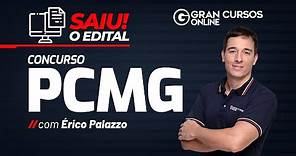 Concurso PCMG - Análise do edital - Com Érico Palazzo