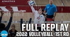 Stanford vs. Pepperdine: 2022 NCAA volleyball first round | FULL REPLAY