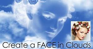 Photoshop: How to Create a Face in Clouds