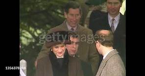 Princess Diana's last Royal Christmas.
