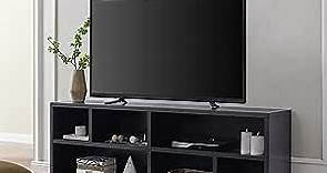 Bowman Rectangular TV Stand for TV's up to 75" in Black Grain