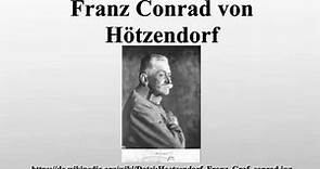 Franz Conrad von Hötzendorf