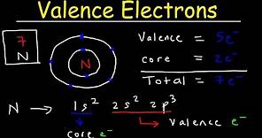 Valence Electrons and the Periodic Table