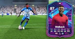 87 FLASHBACK DANNY WELBECK SBC PLAYER REVIEW | EA FC 24 ULTIMATE TEAM