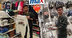 MAX shopping starting only at ₹199/-🤧😧 || kolkata max fashion explore 2023