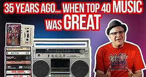 WHAT Happened To Music? One Of The MOST Streamed 80s Top 10 EVER | Professor of Rock