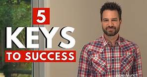 Preacher Shares the Actual Prosperity Gospel - That Works! | 5 Biblical Keys to Success in Psalm 1