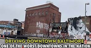 I Drove Through Downtown Baltimore. This Is What I Saw.