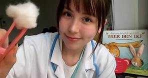 (SUB) ASMR Japanese Paediatrician Check Up 👶🏼👩‍⚕️