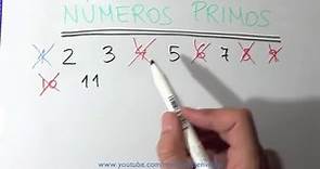 Cuáles son los números primos - Qué es un número primo