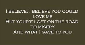 Skylar Grey - "I Know You" (Lyrics on Screen) - *New - Fifty Shades of Grey