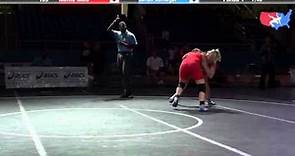 Fargo 2012 139 5th Place Match: Marlie Gillis (Wisconsin) vs. Sarah Bollinger (California)