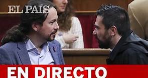 DIRECTO | PABLO IGLESIAS, en la comisión de financiación de partidos del Senado