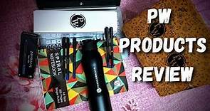 PW Store Products 😍 Unboxing & Review | FREE delivery 🚚 PW spiral notebook | PW Water bottle