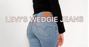 LEVI'S WEDGIE FIT DENIM JEANS: REVIEW & TRY-ON