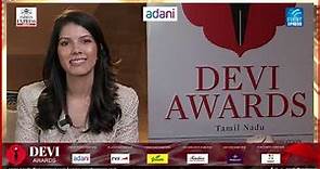Devi Awards Chennai 2024 winner Kaviya Kalanithi Maran on receiving the award