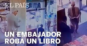El EMBAJADOR de MÉXICO ROBA un LIBRO en ARGENTINA