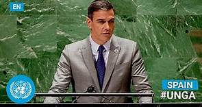 🇪🇸 Spain - President Addresses United Nations General Debate, 76th Session (English) | #UNGA