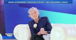 Domenica Live: Emma Bonino in vista delle prossime elezioni politiche