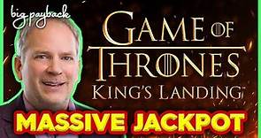 MASSIVE JACKPOT! Game of Thrones King's Landing Slot - SHOCKING!!
