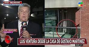 🗣️ Luis Ventura, desde la casa de Gustavo Martínez: "Todo induce a imaginar que fue un suicido"