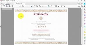 Tutorial como descargar en PDF tu constancia del Curso de Habilidades Docentes para la Nueva Escuela Mexicana