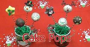 Como Hacer Cake Pops - Motivos Navideños