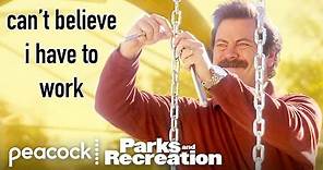 parks department actually doing their job | Parks and Recreation