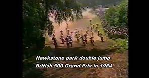1984 Georges Jobe and the Hawkstone park double jump over Andre Malherbe