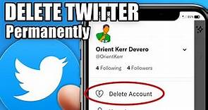 How to Delete Twitter Account Permanently (2024)