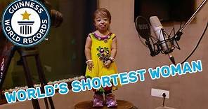 Meet the World's Shortest Woman - Guinness World Records