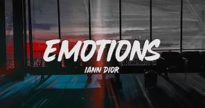 Iann Dior - Emotions (Lyrics)