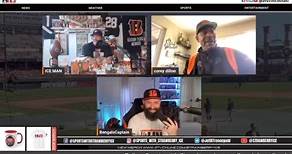 Always a good time with my friend’s Corey Dillon and Bengals Captain | Sports With Strawberry Ice