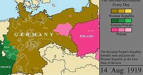The Collapse of the German Empire: Every Day