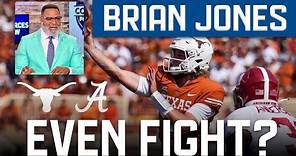 CBS' Brian Jones on Texas - Alabama... Even Fight this Saturday?
