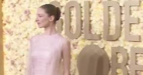 Hunter Schafer at the #GoldenGlobes