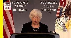Treasury Secretary Janet Yellen Discusses the U.S. Economy