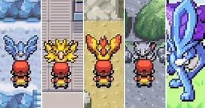 Como capturar a los Pokémon Legendarios en Pokemon Rojo Fuego y Verde Hoja