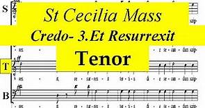 Gounod - St Cecilia Mass - Credo - 3. Et Resurrexit - Tenor