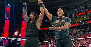 The Rock comes to Roman Reigns' aid: Royal Rumble 2015