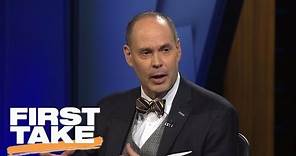 Ernie Johnson Interview On ESPN's First Take | First Take | April 5, 2017