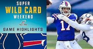 Colts vs. Bills Super Wild Card Weekend Highlights | NFL 2020 Playoffs