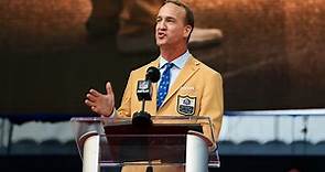 Peyton Manning’s full Hall of Fame speech