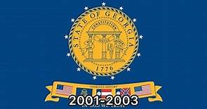 Georgia State historical flags