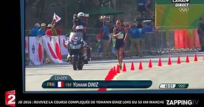 JO 2016 - Yohann Diniz : Diarrhée, malaise, vomissements, la course folle du Français en vidéo