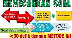 Perbedaan Pola Nafas Tidak Efektif,Bersihan Jalan Nafas Tidak Efektif dan Gangguan Pertukaran Gas