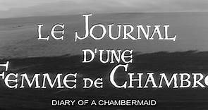 Diary Of A Chambermaid (1964) | Full Movie | French with English subs | w/ Jeanne Moreau, Georges Géret, Michel Piccoli, Françoise Lugagne