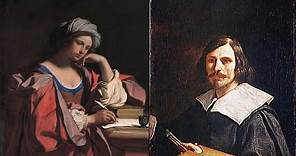 Video mostra dell'artista Italiano il Guercino opere dal 1616 al 1640