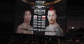 UFC 144 Hatsu Hioki vs Bart Palaszewski Entrance 日沖発 入場シーン UFC JAPAN